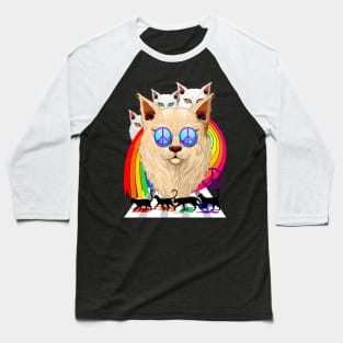 Imagine Cats Baseball T-Shirt